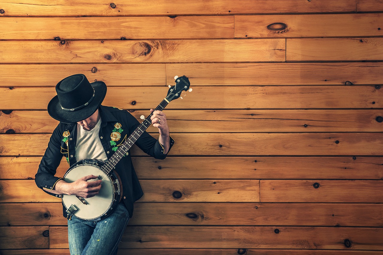 man with guitar