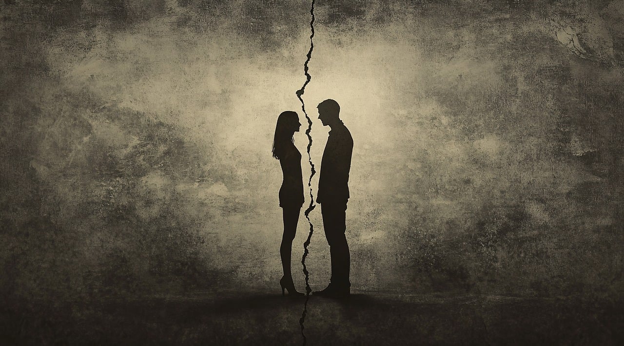 man and woman